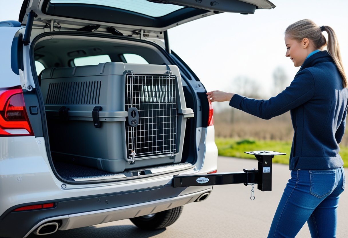 Sådan vælger du det bedste hundebur til bilen og sammenligner anhængertræk pris