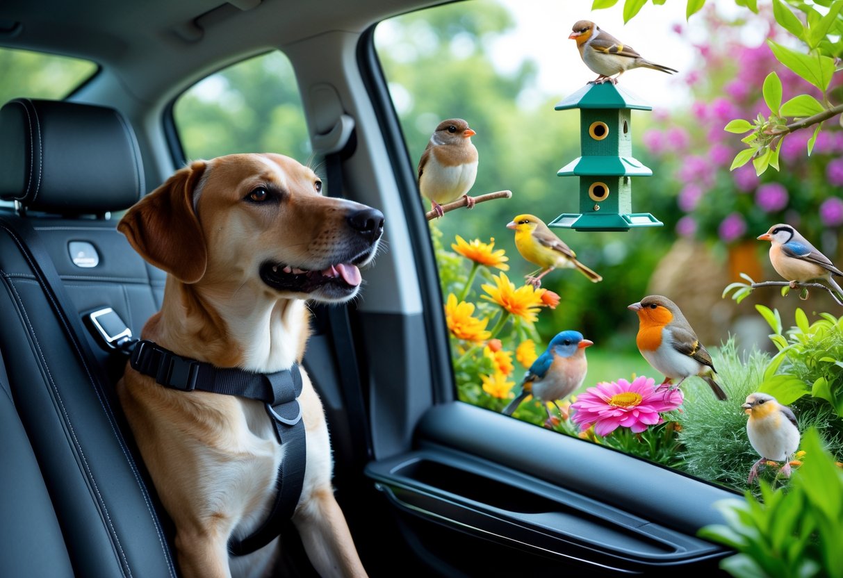 Sådan sikrer du en tryg biltur for din hund og skaber en fuglevenlig have